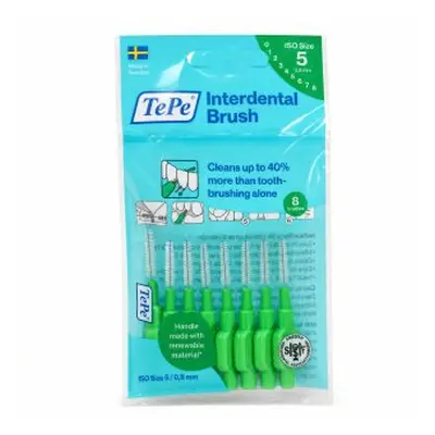 TePe Interdental Brush interdentale borsteltjes 8 pcs 0,8 mm