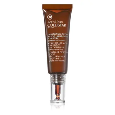 Collistar Attivi Puri Hyaluronic Acid + Peptides sérum liftant contour des yeux 15 ml