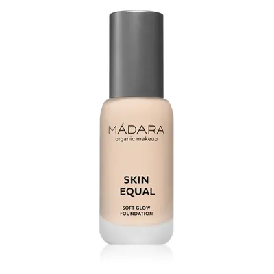 MÁDARA Skin Equal fond de tein illuminateur pour un look naturel SPF 15 teinte #20 Ivory 30 ml