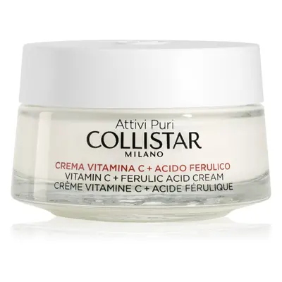 Collistar Attivi Puri Vitamin C + Ferulic Acid Cream crème illuminatrice à la vitamine C 50 ml
