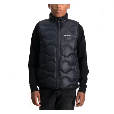 Peak Performance - Helium Vest Junior - Zwarte Bodywarmer Kids