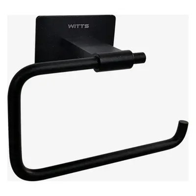 WITTS WC Rolhouder - Zelfklevend / Zonder Boren - Toiletrolhouder - Zwart
