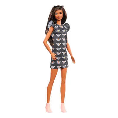 Barbie Fashionistas Lange Pop met Bruin Haar