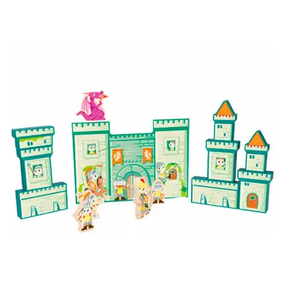 Klassieke wereld ridderburcht - 16 Stuks