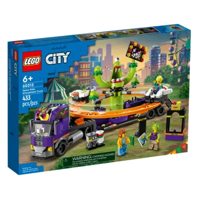 LEGO City 60313 Vrachtwagen met Ruimte amusement