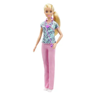 Barbie carrière verpleegster pop - GTW39