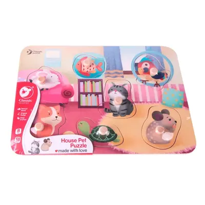 Klassieke Wereld Dieren Puzzel - 7 Stuks