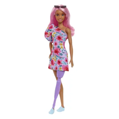Barbie Fashionistas Doll - Jurk met één schouder