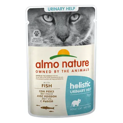 12x70g Urinary Help Vis Almo Nature Holistic Kattenvoer