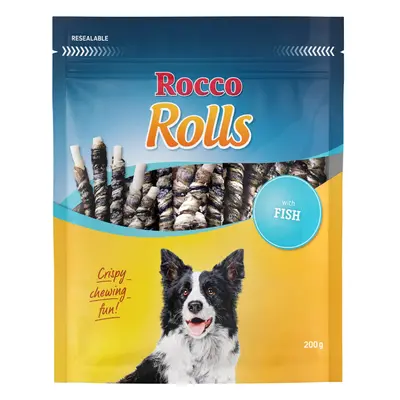 12x200g Vis Rocco Rolls Hondensnacks