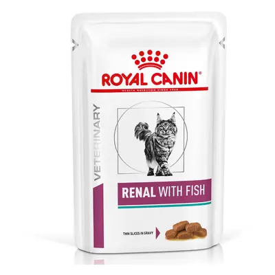 24x85g Feline Renal met Vis Royal Canin Veterinary Diet Kattenvoer