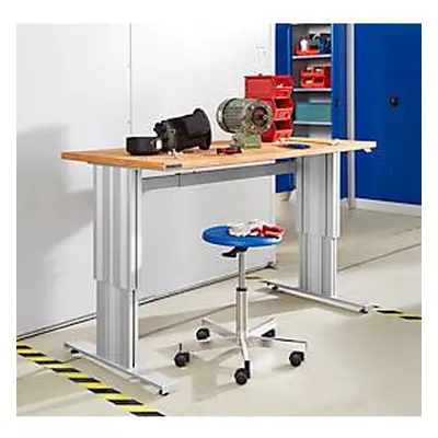 Schäfer Shop Genius werktafel, elektrisch in hoogte verstelbaar, synchroonbesturing, draagvermog