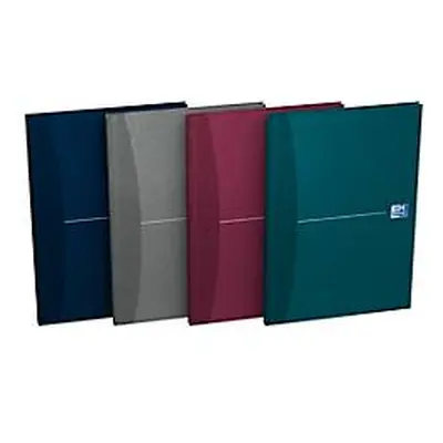 Oxford Office boek, gebonden, A4, geruit, 5 stuks per verpakking