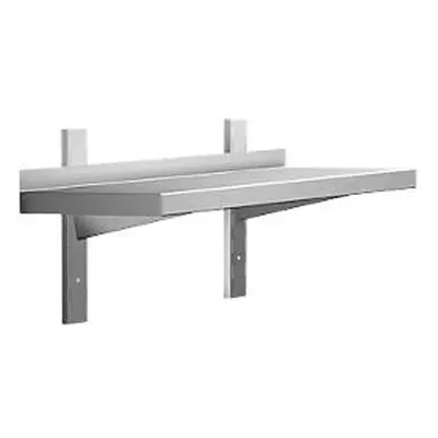 Wandbord met consoles, 1000 x 300 mm