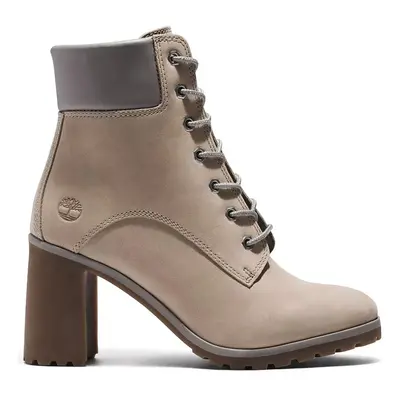 Timberland Women’s Allington Heights 6 Inch Boot Pure Cashmere Femmes - Chaussures Timberland - Violet - A423Q-BEI-7.5 - Size: 7