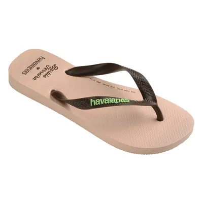 Havaianas x Barbie Ferreira Ballet Rose Femmes - Tongs Havaianas - Maro - 4149336-0076-BRA-37/38 - Size: BRA-37/38