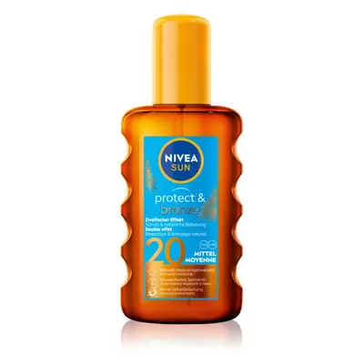 NIVEA SUN Protect & Bronze huile sèche solaire SPF