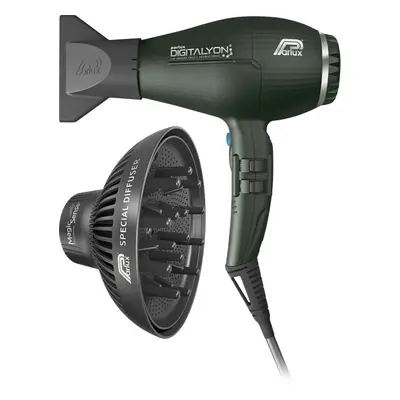 Parlux Digitalyon + Magic Sense sèche-cheveux + diffuseur Antracit
