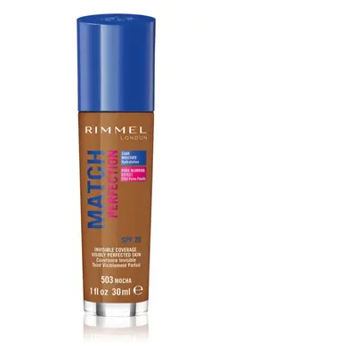 Rimmel Match Perfection fond de teint liquide SPF 20 teinte 102 Light Nude 30 ml