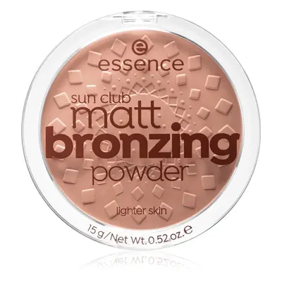 essence Sun Club poudre bronzante teinte natural