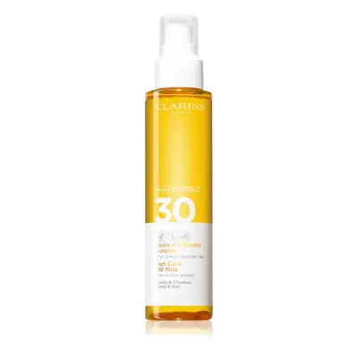 Clarins Sun Care Oil Mist huile sèche cheveux et corps SPF