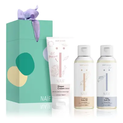 Naif Baby & Kids Newborn Essentials Set coffret cadeau pour bébé