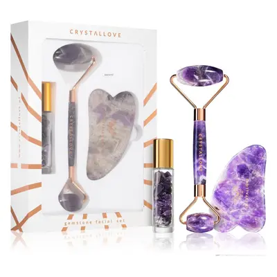 Crystallove Amethyst Beauty Set kit soins visage