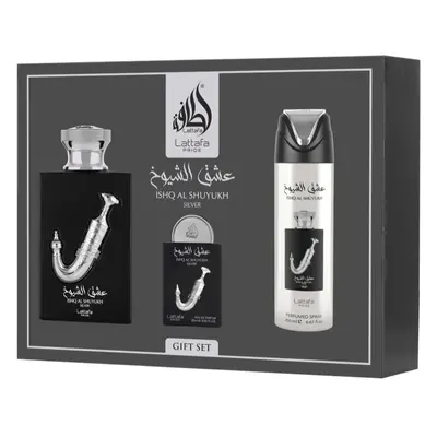 Lattafa Pride Ishq Al Shuyukh Silver coffret cadeau mixte