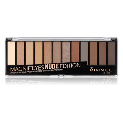 Rimmel Magnif’ Eyes palette de fards à paupières teinte Nude Edition 14.16 g