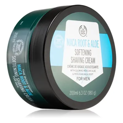 The Body Shop Maca Root & Aloe Shaving Cream crème à raser pour homme