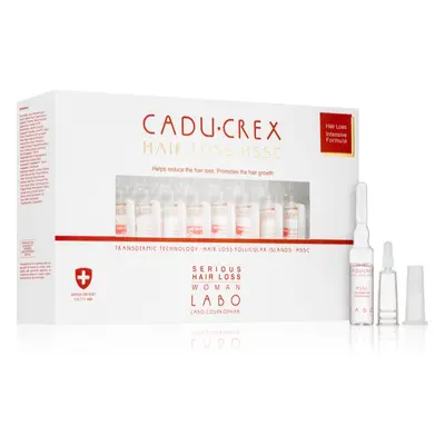 CADU-CREX Hair Loss HSSC Serious Hair Loss traitement capillaire pour femme contre la chute sévère des cheveux pour femme 20x3,5