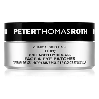 Peter Thomas Roth FIRMx Collagen Hydra-Gel Eye & Face Patches timbres de gel hydratant visage et contour des yeux 90 pcs