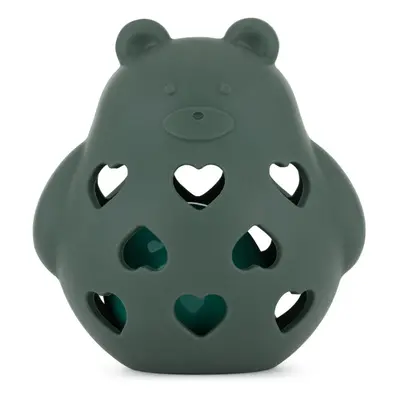 Petite&Mars Bear Basil 0m+ hochet Misty Green 1 pcs