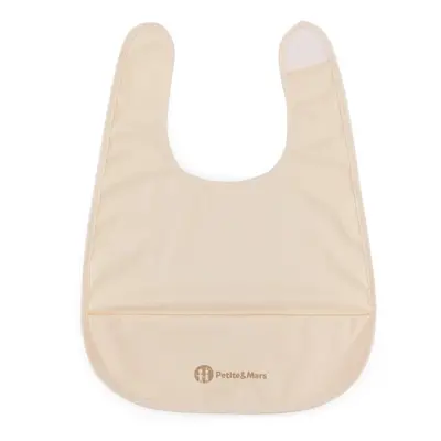 Petite&Mars PU Nate 6m+ bavoir Desert Sand 1 pcs