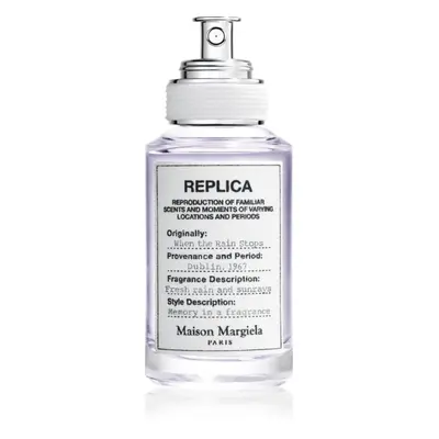 Maison Margiela REPLICA When the Rain Stops Eau de Toilette mixte 30 ml