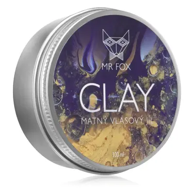 MR FOX Clay argile coiffante 100 ml
