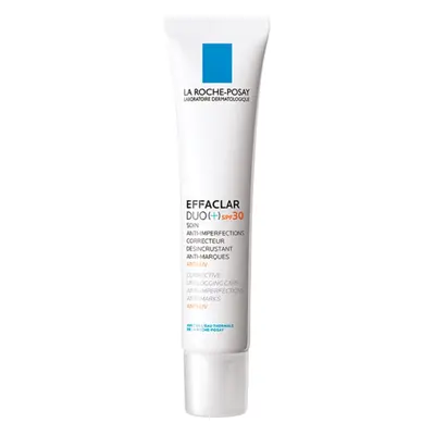 La Roche-Posay Effaclar DUO (+) soin correcteur rénovateur anti-imperfections et anti-marques d'acné SPF 30 Duo [+] 40 ml