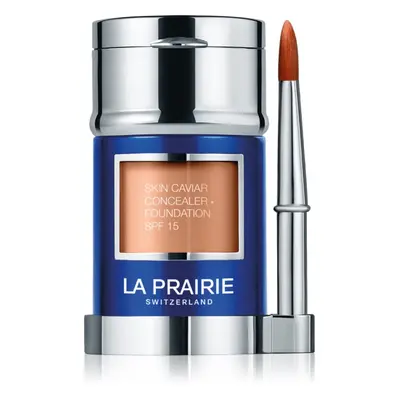 La Prairie Skin Caviar Concealer Foundation fond de teint et correcteur SPF 15 teinte NC-20 Peche 30 ml
