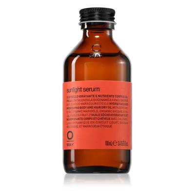 Oway SunWay Sunlight Serum huile sèche cheveux et corps 100 ml