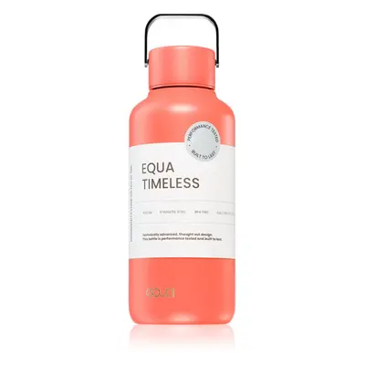 Equa Timeless bouteille d’eau en acier inoxydable petit format teinte/couleur Aperol 600 ml