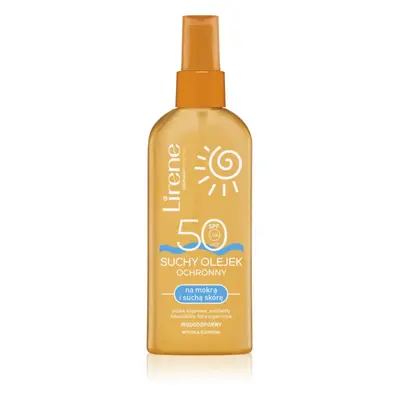 Lirene Sun care huile sèche solaire waterproof SPF 50 150 ml