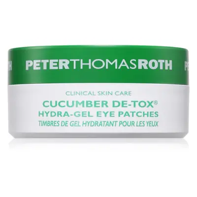 Peter Thomas Roth Cucumber De-Tox Hydra-Gel Eye Patches masque gel hydratant yeux 60 pcs