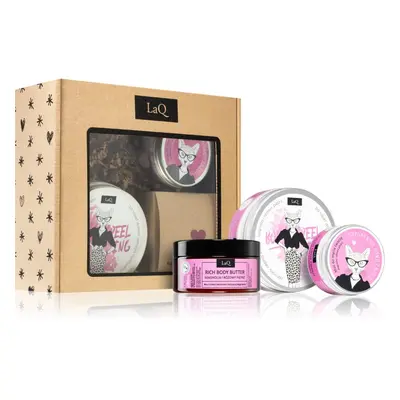 LaQ Kitten Magnolia coffret cadeau pour un look parfait 3 pcs