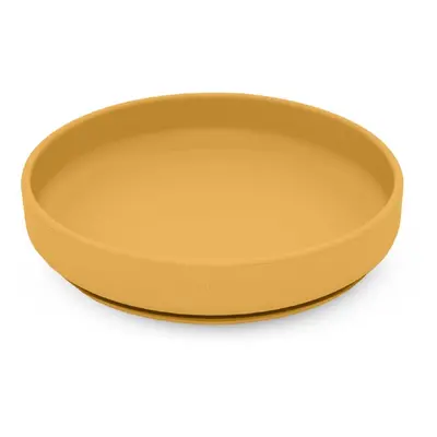 Petite&Mars Take&Match Silicone Plate assiette avec ventouse Intense Ochre 6 m+ 1 pcs