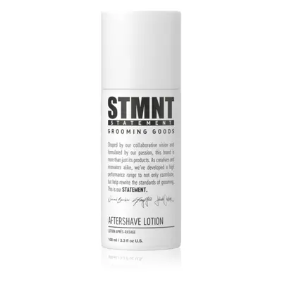 STMNT Care Aftershave Lotion lotion hydratante et apaisante après-rasage 100 ml