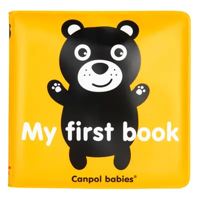 Canpol babies Soft Playbook livre éducatif contrastant avec sifflet 1 pcs
