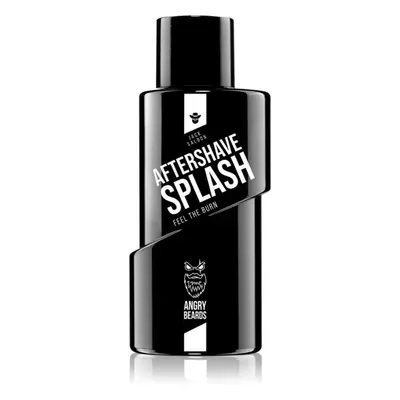 Angry Beards Jack Saloon Aftershave Splash lotion après-rasage 100 ml