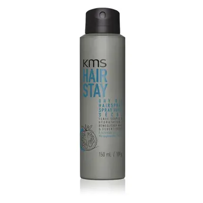 KMS Hair Stay Dry Oil Hairspray huile sèche en spray fixation légère 150 ml