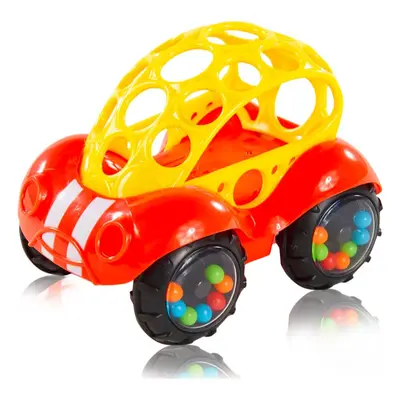 Oball Rattle & Roll petite voiture pour enfant Red 3m+ 1 pcs