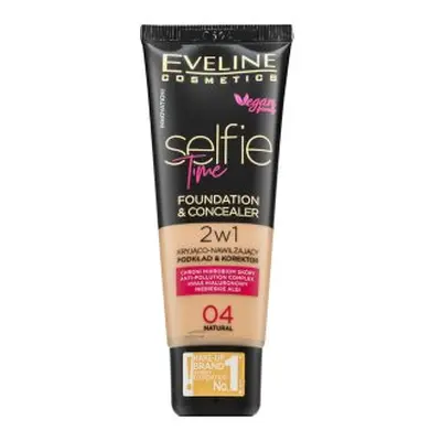 Eveline Selfie Time 2in1 Foundation & Concealer langhoudende make-up 2v1 Natural ml